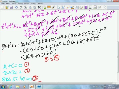 Fracciones parciales -cuarto caso