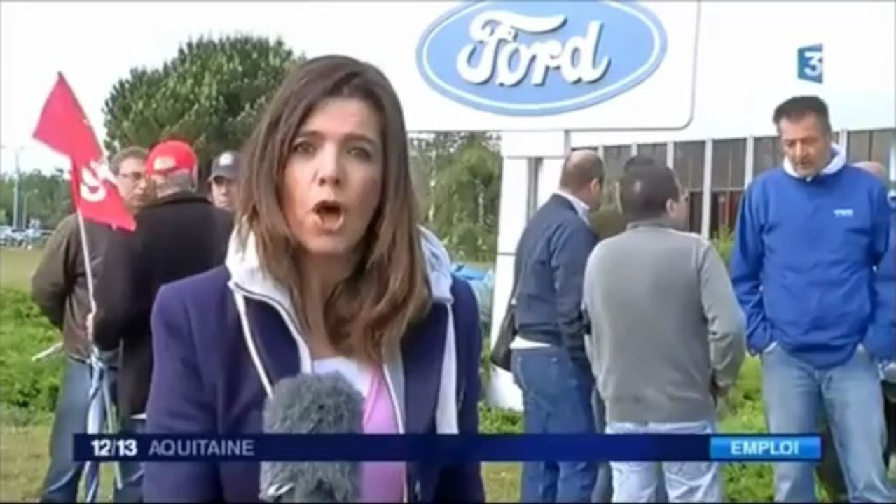 Ford Blanquefort le 24 mai 2013