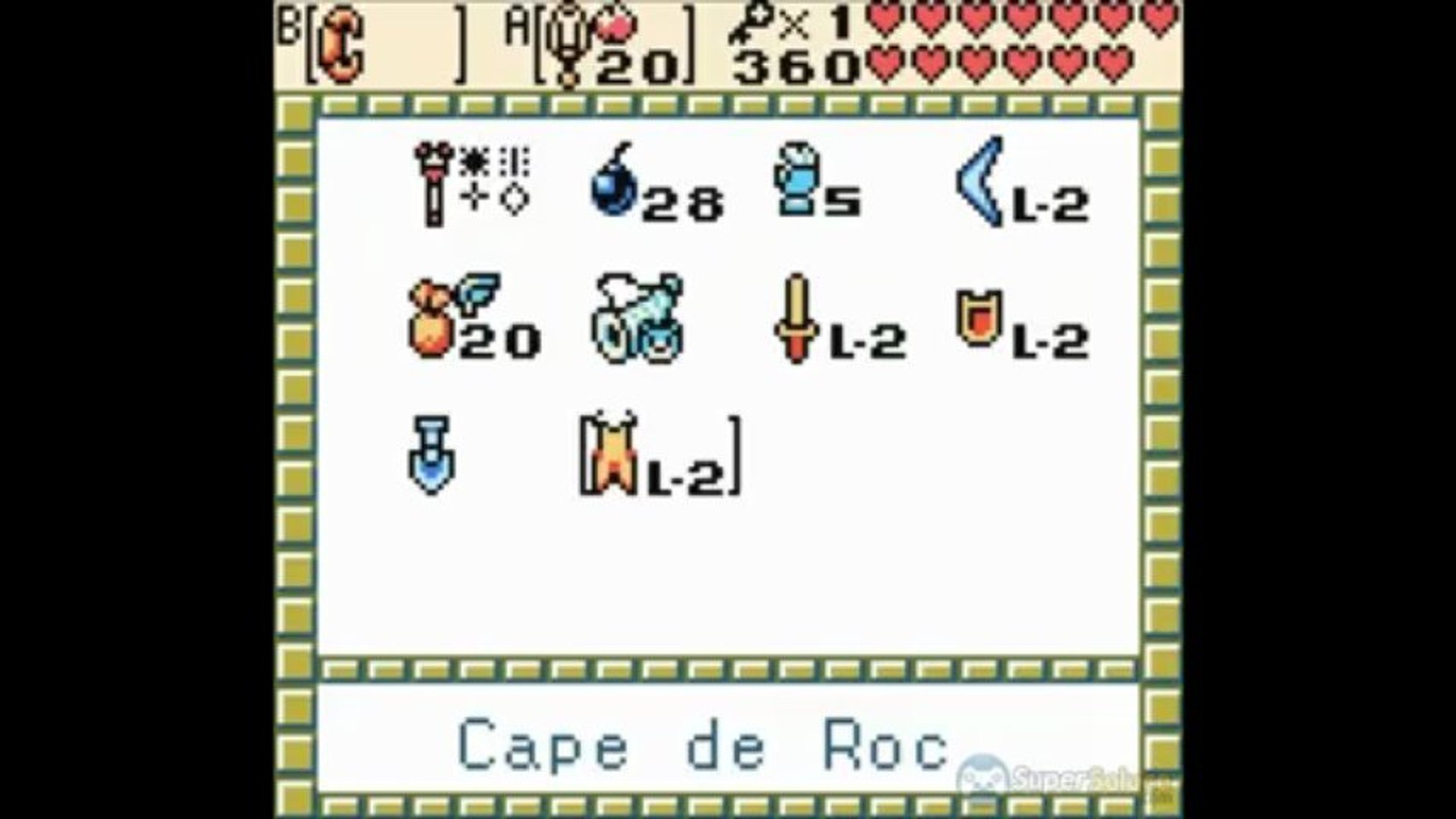 The Legend of Zelda Oracle of Seasons : Onox (première forme)