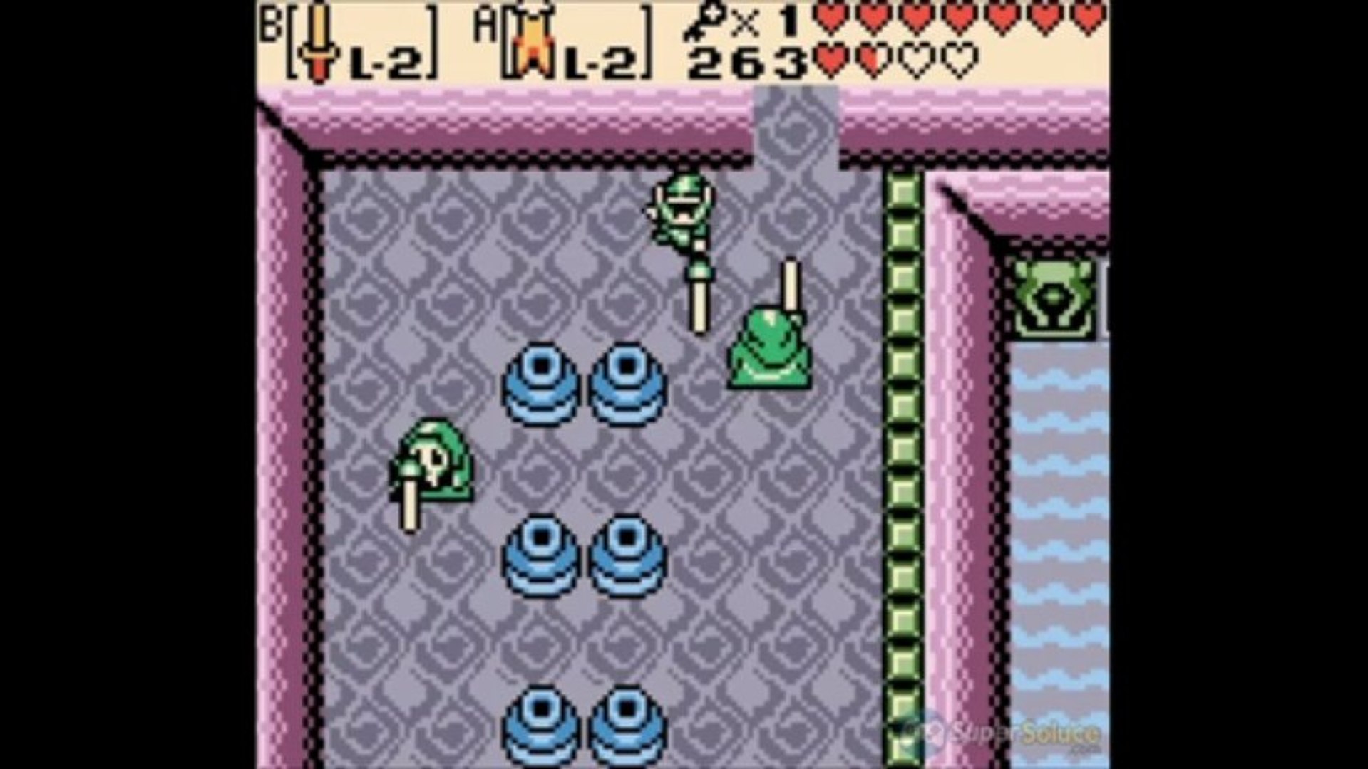 The Legend of Zelda Oracle of Seasons : La crypte étrange