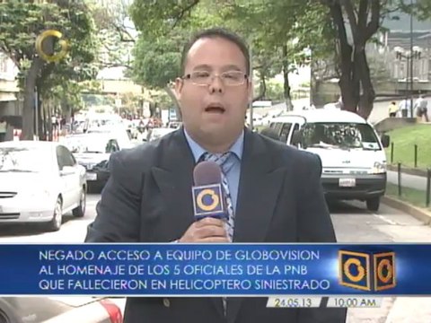 Rindieron honores a oficiales de la PNB fallecidos en helicóptero siniestrado