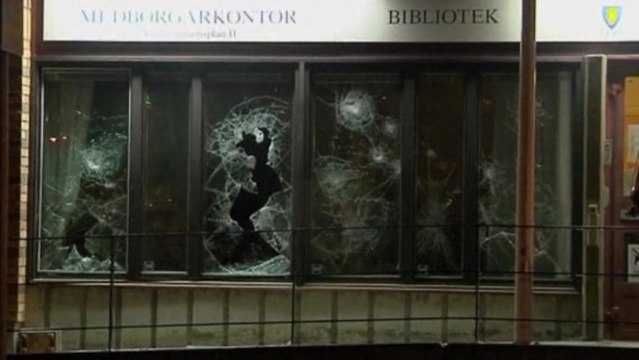 More damage from Swedish riots