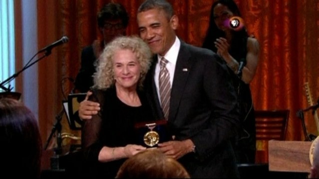 Obama awards King; Diamonds stolen at Cannes