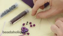How to do Soutache Bead Embroidery: Part 1 How to Make a Shaping Stitch