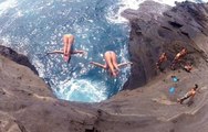 Hawaii Cliff Diving GoPro