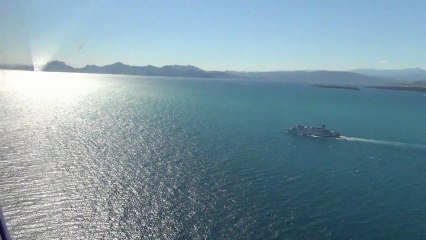 Vol Albenga - Avignon : transit côtier Nice par points IFR