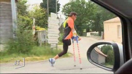 Cancer : Guy Amalfitano marche contre la maladie (Vendée)