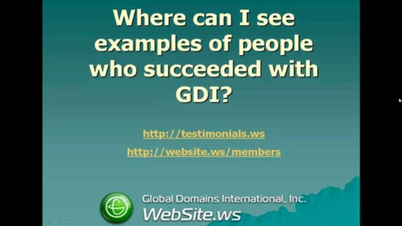 GDI FAQs - Signups