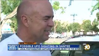 Santee UFO - ABC 10 News Report