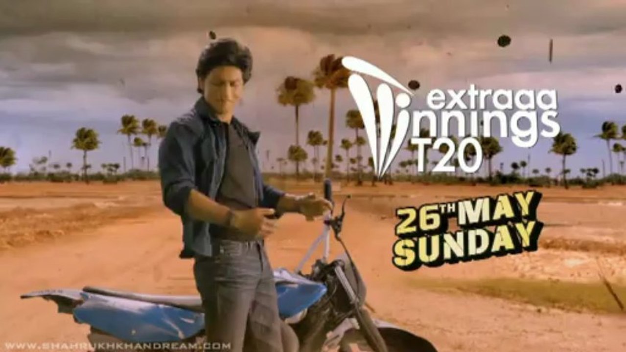 #SRK @iamsrk - #ChennaiExpress #IPL promo