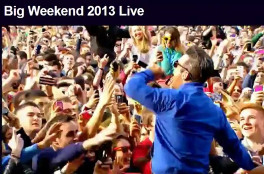 Rob & Dizzee at Radio 1 Big Weekend