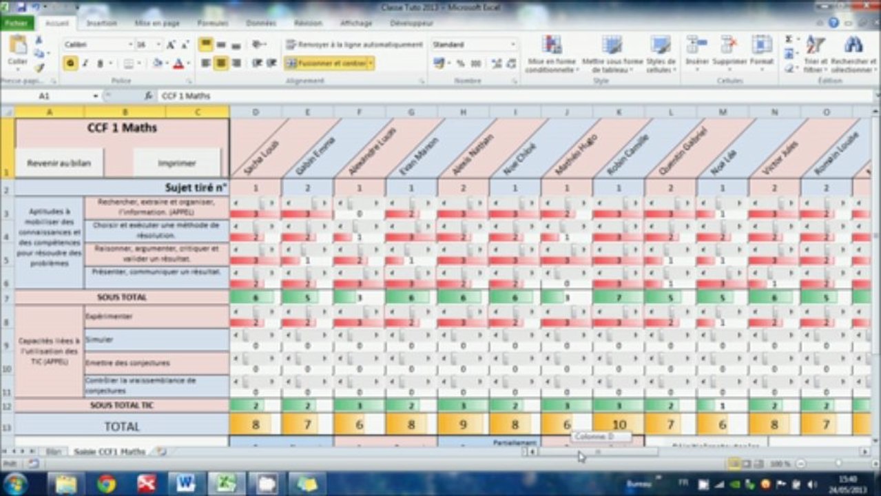 Tutoriel Grille CCF