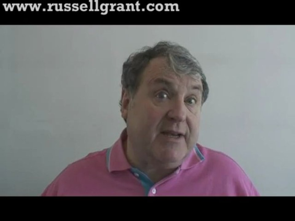 Russell Grant Video Horoscope Libra May Saturday 25th 2013 www.russellgrant.com