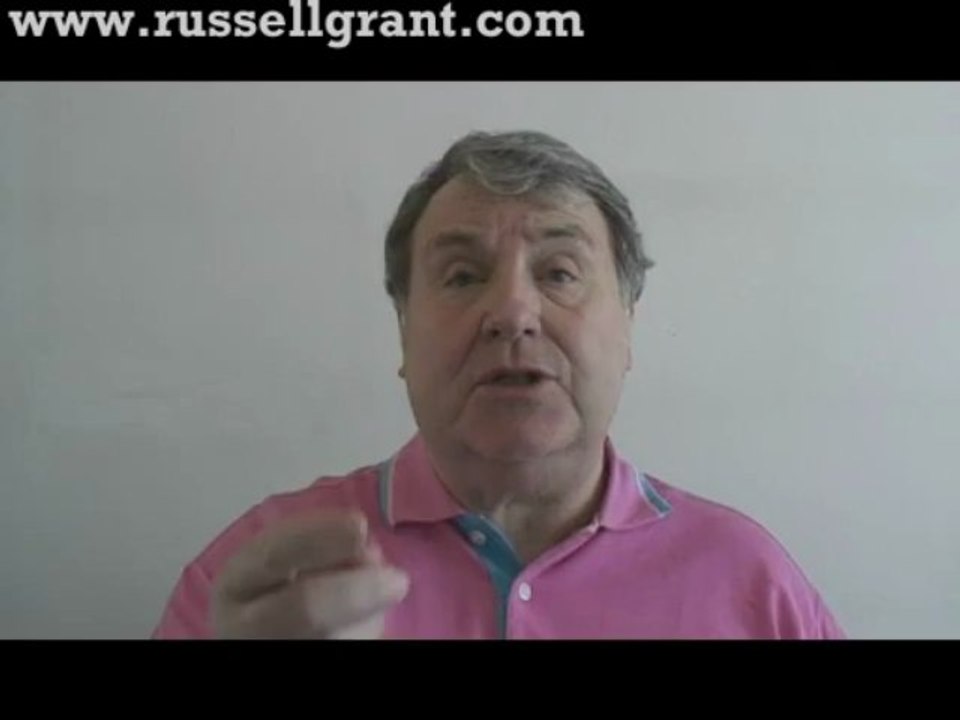 Russell Grant Video Horoscope Aries May Saturday 25th 2013 www.russellgrant.com