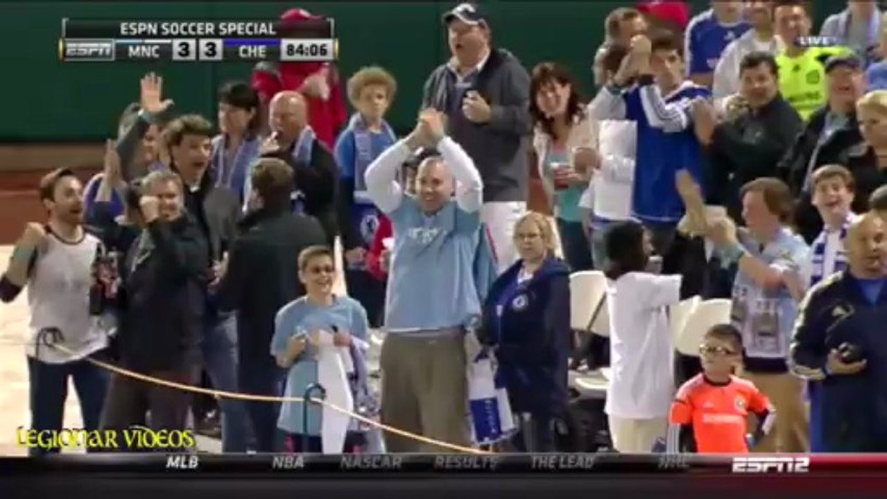 Edin Dzeko 2 goals Vs Chelsea 24-5-2013_Friendly Game_720p