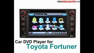 Toyota Fortuner DVD GPS Multimedia System