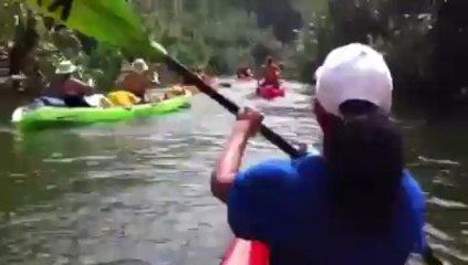 Kayaking in Wailua River