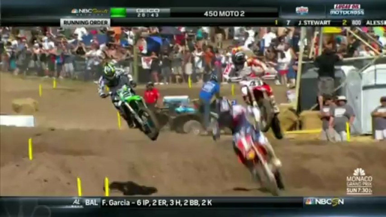 2013 AMA 450 Motocross Rd 1 Hangtown Moto 2 HD 720p slicknick610