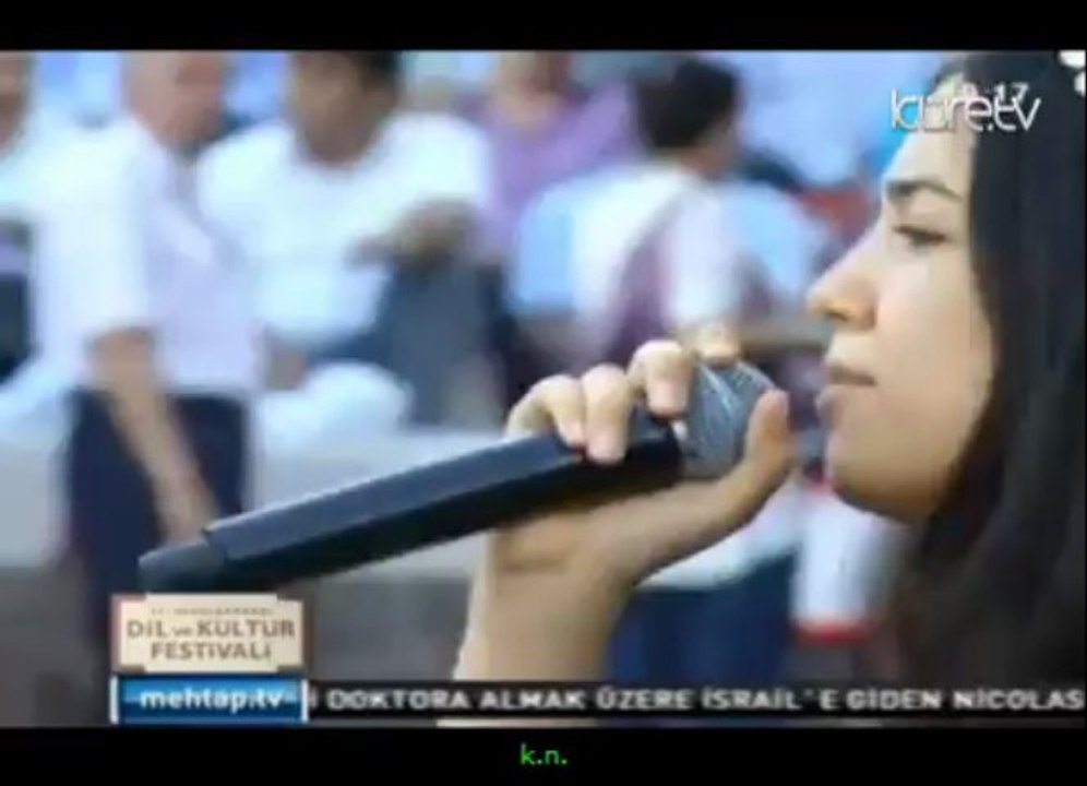 11 Bülbülüm altın kafeste Suriye İZMİR açılış 11. Türkçe Olimpiyatı