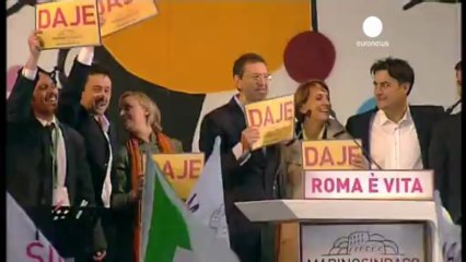 Left and right battle for Rome in mayoral elections