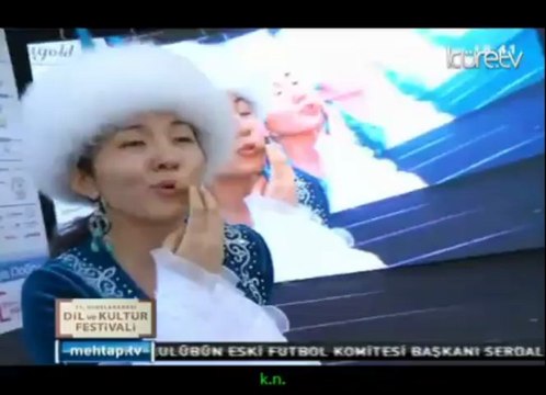 8 Karaağaç Kazakistan İZMİR açılış 11. Türkçe Olimpiyatı