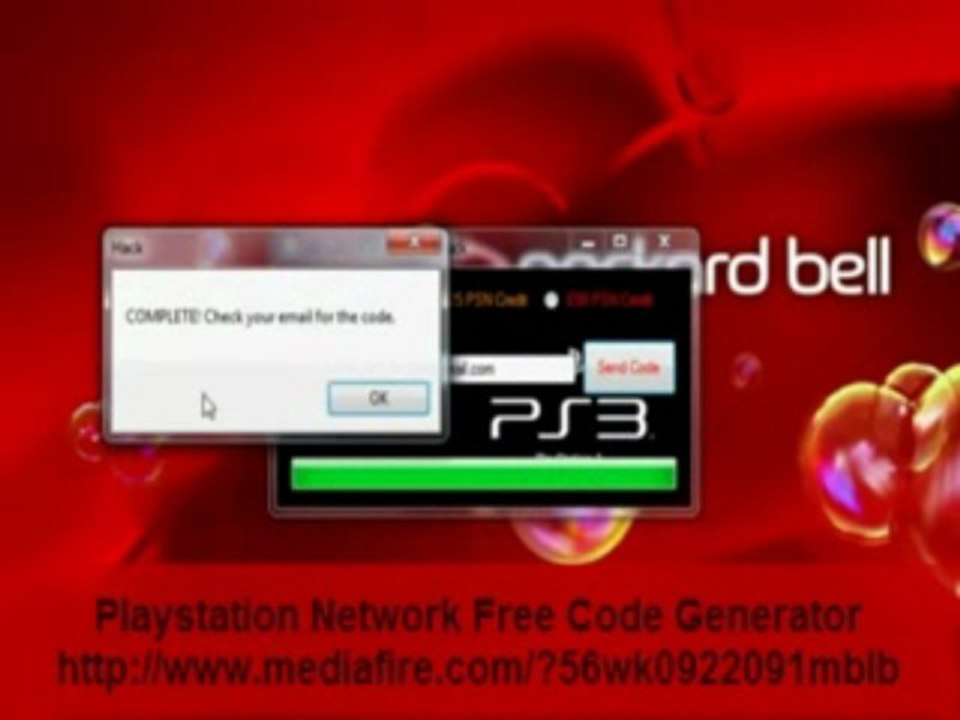 $100 PSN CASH CODE GENERATOR v2