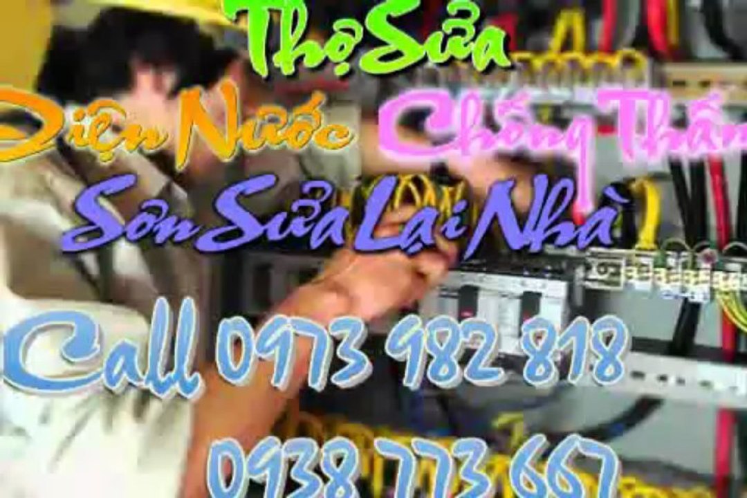 THỢ SỬA ĐƯỜNG NƯỚC Ở TPHCM TEL 0932 004 556