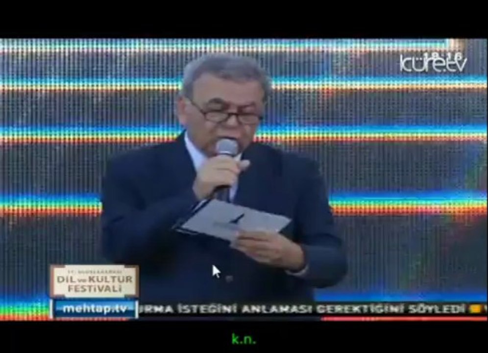 1 İZMİR AÇILIŞ İstiklal marşı Aziz Başkan 11. Türkçe Olimpiyatı