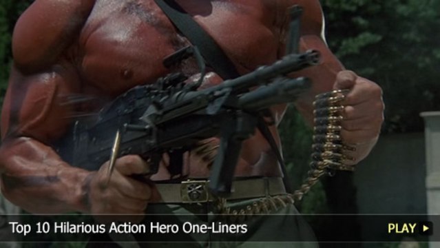Top 10 Hilarious Action Hero One-Liners