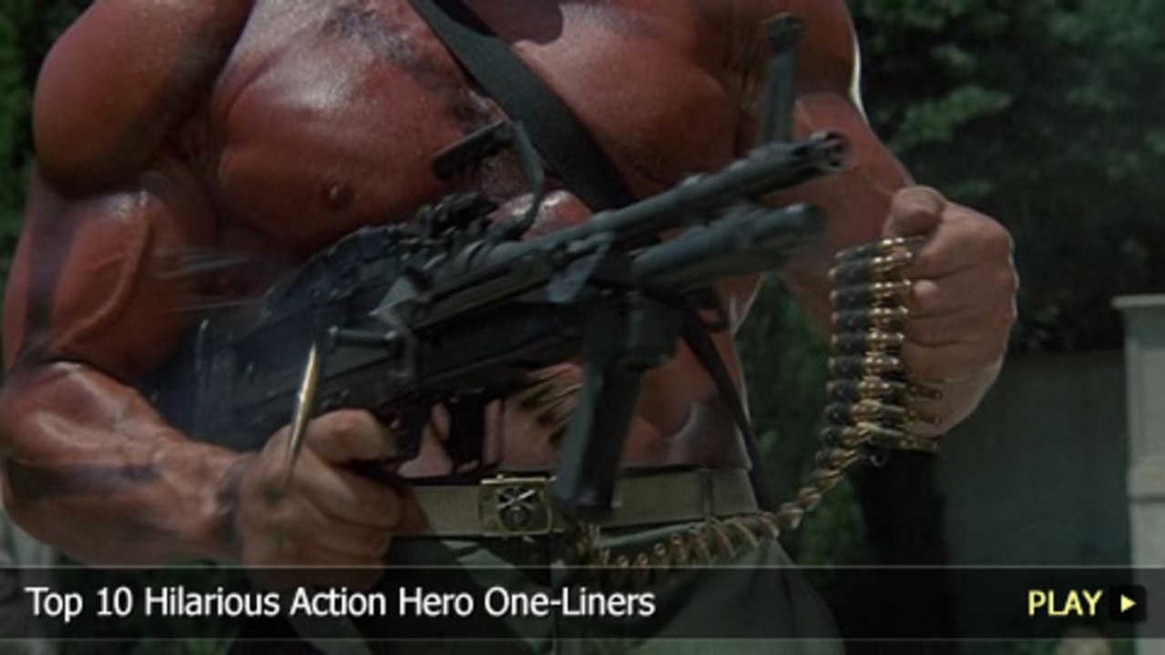 Top 10 Hilarious Action Hero One-Liners
