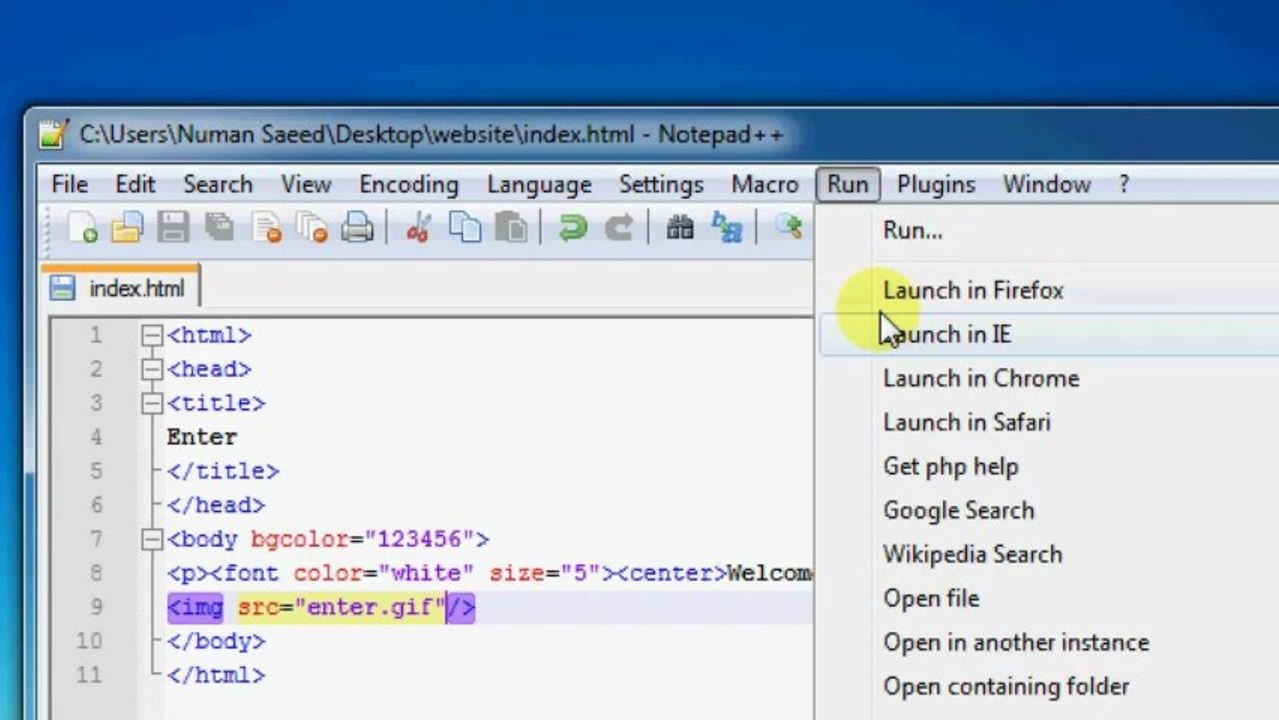 Free Network Tutorials- HTML Tutorials In Urdu Lesson 20