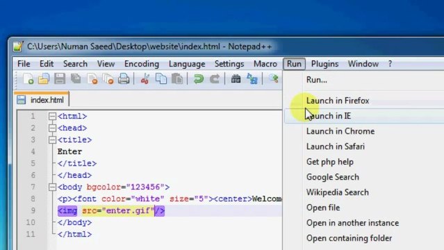 Free Network Tutorials- HTML Tutorials In Urdu Lesson 20