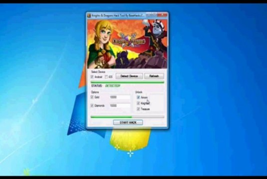 Knights And Dragons Hack Tool Armor Generator & Cheats Engine 2013