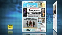 Revue de presse Unes 1ère - jeudi 30 mai 2013