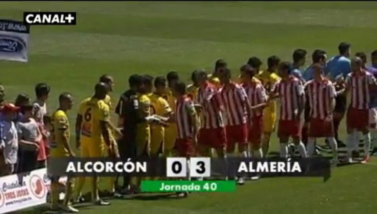 Liga Adelante  Alcorcón 0  Almería  3