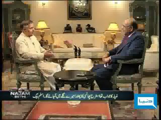 General (R) Mirza Aslam Beg with Najam Sethi - 1 (Dunya TV - 29-08-2009)