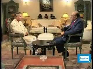 General (R) Mirza Aslam Beg with Najam Sethi - 4 (Dunya TV - 29-08-2009)