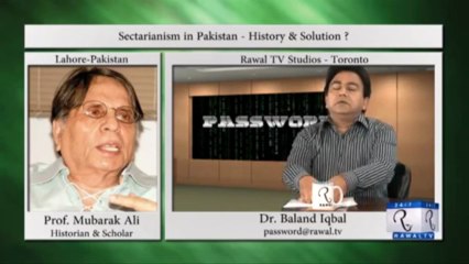Prof. Mubarak Ali on Sectarianism in Pakistan - History & Solution - Password Ep27