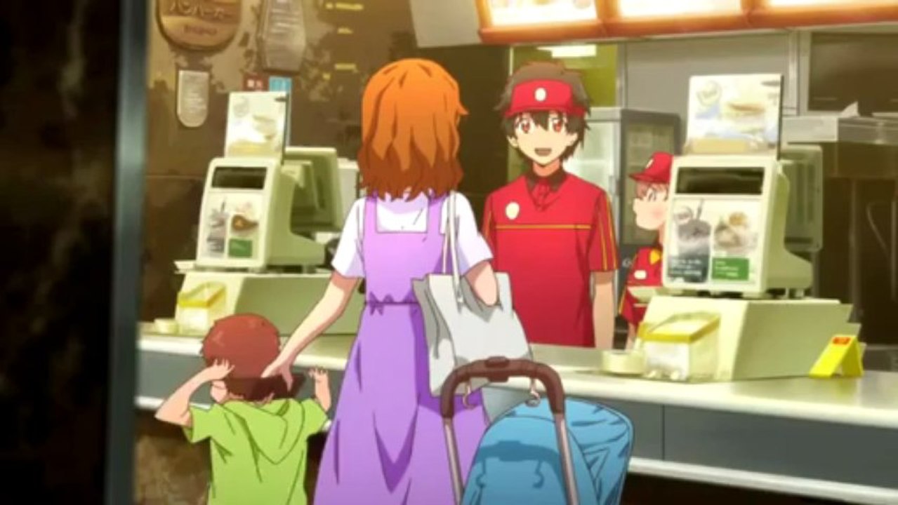 Hataraku Maou-sama trailer HD