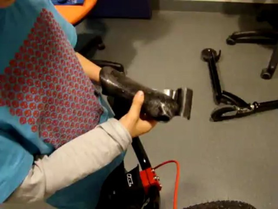 appareillage pour la pratique du BMX en cours de réalisation