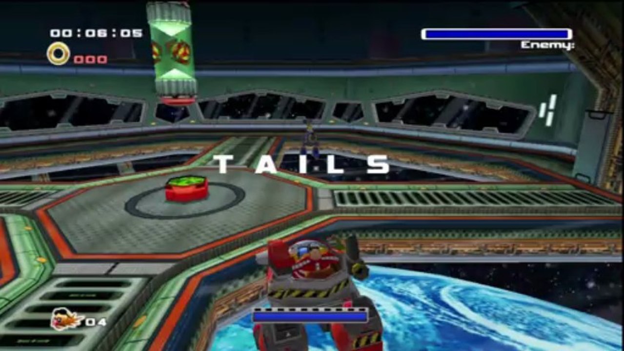 Sonic Adventure 2 Battle - Dark - Eggman : BOSS - Tails [2]