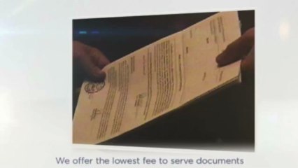 Process Server - Registered and Bonded