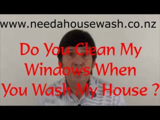 Housewashing FAQs: Do You Wash My Windows When Housewashing