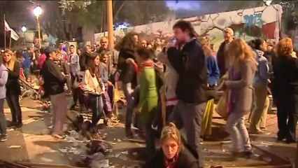 Argentinos celebran su fiesta patria y 10 años de kirchnerismo