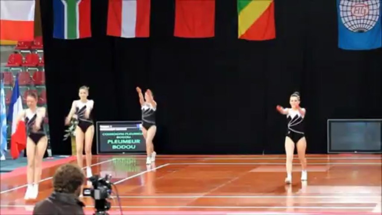 Equipe  d'aérobic challenge CJS  C.A.C.S.H - Championnat de France 2013 - GAP