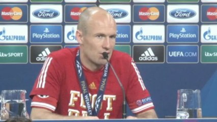 Finale - Robben : ''Fier d'en faire partie''