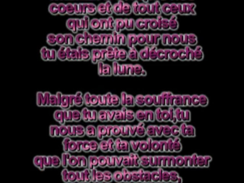 Une star à sa façon