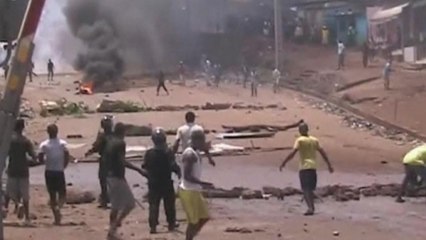 Election violence in Guinea capital