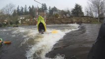 Kayak Freestyle à Lochrist: Kayak Gopro HD