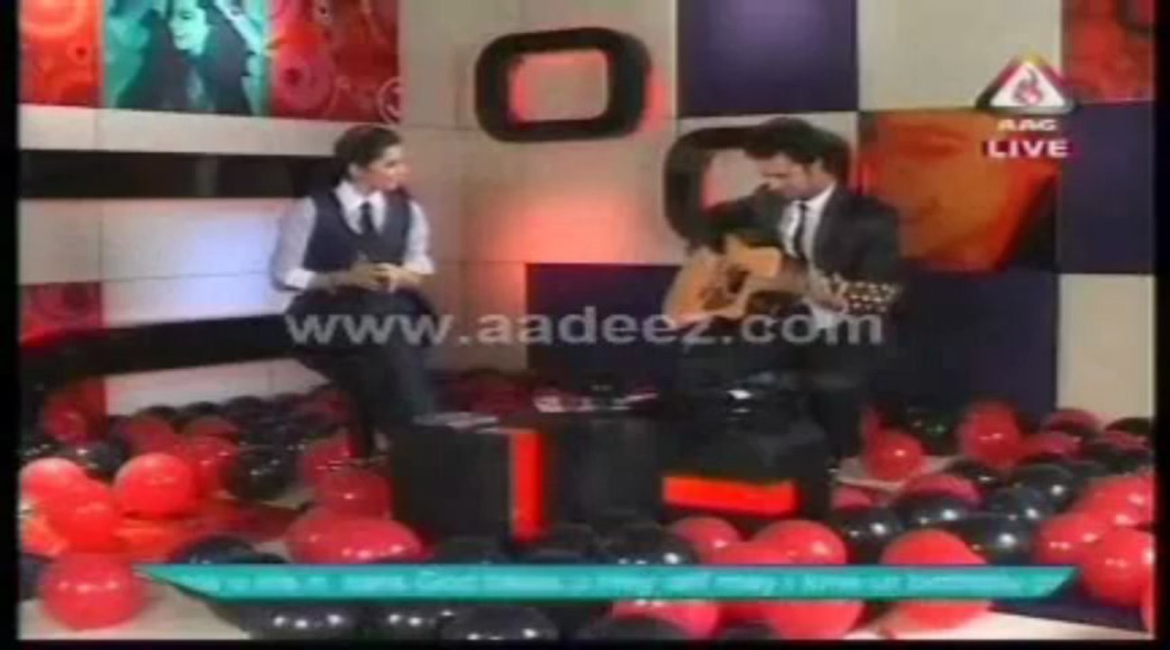 Atif singing a song for his would be lover